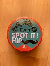 83mm Dobble chico Tarjeta de lugar, tarjeta de juego de Hip hop en la carretera vacaciones dobble juego caja de Metal