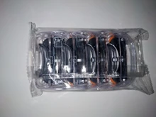 Gillette-Cuchillas de afeitar para hombre Fusion, 5 capas, cuchillas de seguridad, acero inoxidable, cuidado de la cara, 4 unidades