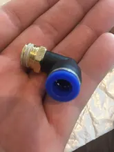 PL pneumatic connector 4mm-12mm hose OD 1/8 1/4 3/8 1/2 male pneumatic thread tube