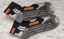 UGUPGRADE-Calcetines de compresión de algodón para correr, ropa térmica de esquí, de baloncesto, transpirable, para ciclismo en exteriores, coolmax