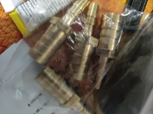 Hose Barb Coupler-Adapter Connector Joiner Pipe-Fitting-Reducer Brass Reducing Copper