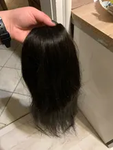 Extensiones de cabello humano con Coleta, coleta con Clip, coleta recta, Remy, brasileño, para Afroamericana