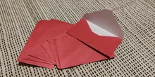 50 unids/pack de sobres de papel Retro en blanco Mini Sobres de papel Partido de invitación de boda, tarjetas de felicitación, tarjetas de regalo