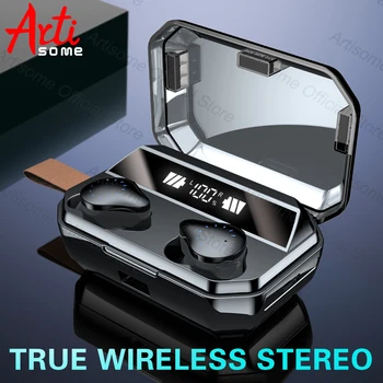 Wireless Headphone TWS Bluetooth Earphones Wireless Headphones Bluetooth 5.0 IPX7 Sport Earbuds Headset With LED Display
Wireless Headphone TWS Bluetooth Earphones Wireless Headphones Bluetooth 5.0 IPX7 Sport Earbuds Headset With LED Display