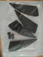 Aleta de kitesurf para surfear, guías de dirección de repuesto, 4 Uds.