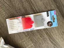 3 uds peines guía comodidad no tóxica cortauñas duradero límite peine guía de corte Barbero herramienta de corte de pelo de repuesto