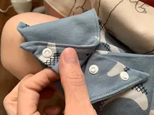 Babero de algodón suave para bebé, Baberos triangulares bonitos, bufanda cómoda, babero para dentición, toalla de Saliva para recién nacido, 5 uds.