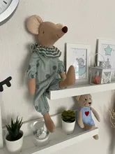 Juguetes Kawaii para niños, juguetes de ratón de peluche para niñas, regalos de cumpleaños, fiesta de navidad