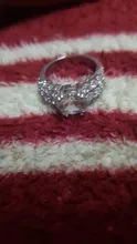Huitan-Anillo de boda con Circonia cúbica para mujer, sortija de boda con zirconia cúbica, zirconia, circonita, zirconita, redonda, grande, alta calidad