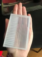 Estuche de almacenamiento para brocas de uñas, contenedor de soporte de cortador de molino eléctrico, caja vacía de acrílico, accesorios, LA994-1 de herramientas