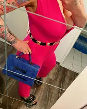 Mono con escote en V para mujer, sin mangas, cintura alta, pierna ancha, informal, con banda en la cintura, elegante