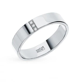 Gold wedding ring with diamonds sunlight sample 585
Gold wedding ring with diamonds sunlight sample 585