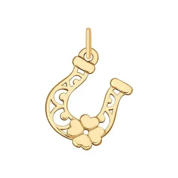 Sokolov horseshoe pendant in gold, fashion jewelry, 585, women's male, pendants for neck women 
Sokolov horseshoe pendant in gold, fashion jewelry, 585, women's male, pendants for neck women