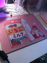 Game-Mousepad Desktop-Pad Gaming-Pad Milk Top-Selling Strawberry Japanese Wholesale Kawaii