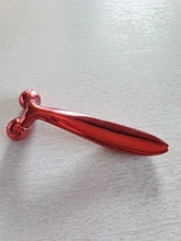 Rodillo masajeador 3D para estiramiento de cara delgada, herramienta de relajación Facial con forma de Y giratoria 360, para cuerpo completo