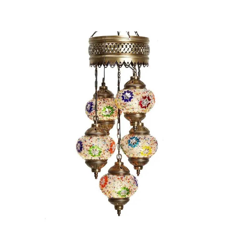 5 Pc Turkish Mosaic Lamp Authentic Lighting Antique Lamp Tiffany Ceiling Lamp Hanging Pendant Lamp Chandelier Color Mosaic Glass
5 Pc Turkish Mosaic Lamp Authentic Lighting Antique Lamp Tiffany Ceiling Lamp Hanging Pendant Lamp Chandelier Color Mosaic Glass