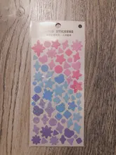 Pegatina de lazo Arco Iris Kawaii, pegatinas del alfabeto, etiqueta creativa de lentejuelas, foto de decoración álbum diario, papelería coreana Ins