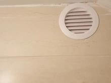 Cubierta de ventilación de aire ajustable, conducto redondo, agujero de pared, rejilla de ventilación de aire abs, rejilla de cocina, baño, salida de aire fresco