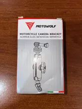 Motorcycle Riding Camera Holder Rearview Mirror Adjustable Metal Fixed Bracket Stand