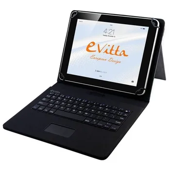 Case with keyboard e-vitta keytab touchpad usb black-for tablet 9.7/10.1 '-24.6/25.65cm-microusb connector-64 keys-
Case with keyboard e-vitta keytab touchpad usb black-for tablet 9.7/10.1 '-24.6/25.65cm-microusb connector-64 keys-