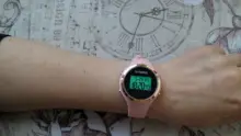 Relojes electrónicos para mujer, pulsera Digital Led de silicona, color rosa y negro, para vestido de tirantes, reloj deportivo femenino