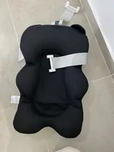 Cojín para bañera de bebé, almohadilla para bañera, cojín antideslizante, soporte de seguridad