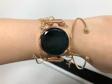 5 unids/set las mujeres de lujo reloj de pulsera de Oro de las señoras Digital de cuarzo LED Wriswatch de deporte de las mujeres reloj de mujer reloj femenino