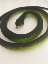 Juguete de goma blanda 80cm serpiente, Safari accesorios para jardín broma regalo novedad y Gag jugando bromas Juguetes