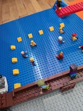 MARUMINE-bloques de placa Base de 50x50 puntos para niños y niñas, juego de Ladrillos educativos de placa Base clásica DIY