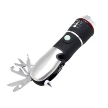 Multifunctional solar flashlight safety hammer vehicle mounted self rescue escape hammer broken window emergency life hammer
Multifunctional solar flashlight safety hammer vehicle mounted self rescue escape hammer broken window emergency life hammer