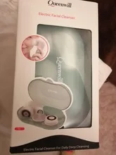 Cepillo eléctrico de silicona para limpieza Facial, cepillo limpiador de poros faciales, masajeador con Estuche De Viaje