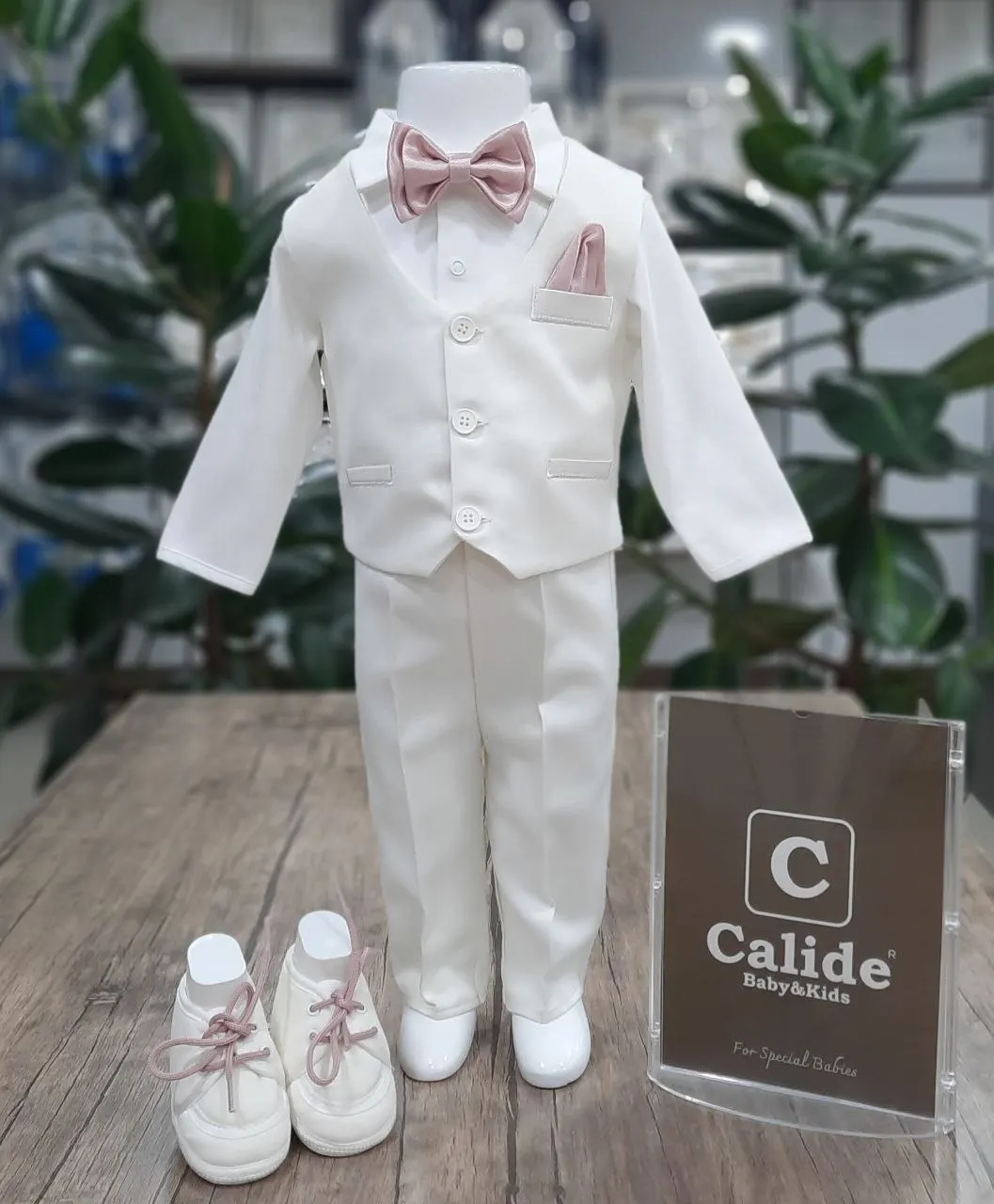 Baby Boys Clothing Newborn Wedding Marriage Costum Suit Tuxedo Baptism Set Shirt Vest Bow Tie Shoes 7 Piece 3 - 6 Months 62 cm
Baby Boys Clothing Newborn Wedding Marriage Costum Suit Tuxedo Baptism Set Shirt Vest Bow Tie Shoes 7 Piece 3 - 6 Months 62 cm
