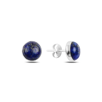 Silver 925 Sterling Lapis Lazuli Gemstone Engagement Earrings 
Silver 925 Sterling Lapis Lazuli Gemstone Engagement Earrings