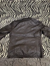 Chaqueta de cuero polar para hombre, chaqueta informal de cuero PU para motociclista, abrigos ajustados, M-5XL, para invierno, 2020