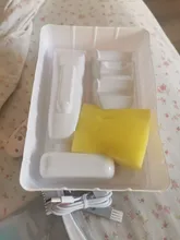 Potente cortadora de pelo para bebé, afeitadora de masaje eléctrica recargable para chico supersilencioso, herramienta de peluquería eléctrica impermeable