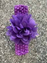 Diademas de bebé Para niña, flor de Gasa, accesorios Para el cabello Para bebé, Turbantes Para bebé