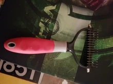 Pet Hair Removal Comb for Dog Cat Detangler Fur Trimming Dematting Deshedding Deshedding