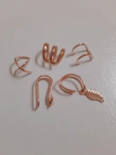 Pendientes geométricos con forma de cruz y hoja de estrella para mujer, aretes, Color dorado, sin Piercing, Clips, joyería