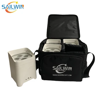 4x18W 6in1 RGBAW UV Smart Mobile APP Battery Powered LED Par Light DJ Stage Lighting With Travel Bag/Road Case/Flight Case
4x18W 6in1 RGBAW UV Smart Mobile APP Battery Powered LED Par Light DJ Stage Lighting With Travel Bag/Road Case/Flight Case