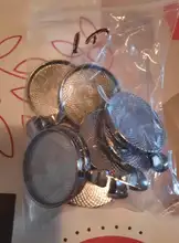 10 unids/lote 25mm tamaño interior 10 colores plateado patrón clásico serie ajuste 25mm cabujón Base de cristal configuración bandeja; Promoción con pérdida de dinero