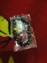 Pulsera de cuentas de piedra Natural para hombre y mujer, brazalete de 8mm, hematita, energía, Yoga, regalo de joyería