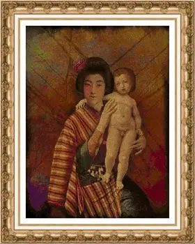CROSS STITCH KIT PANDATHREAD Culture Asiatica 538
CROSS STITCH KIT PANDATHREAD Culture Asiatica 538
