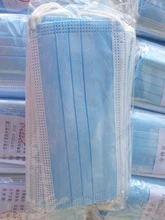 Mascarilla médica desechable, mascarilla quirúrgica de 3 capas, anticontaminación, con sujeción para las orejas, mascarilla sanitaria transpirable