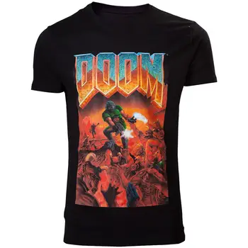 Doom - Classic Boxart Crewneck Black (Unisex T-Shirt SZ. L) 
Doom - Classic Boxart Crewneck Black (Unisex T-Shirt SZ. L)