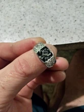 Modyle-anillos de escorpión estilo gótico Punk para hombre, anillos Retro con diseño de escorpión, joyería