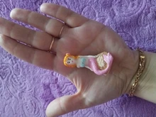 Accesorios de decoración de Acuario, accesorios para mascotas, pecera, adorno bonito de sirenita, pecera, escritorio, 1 Uds.