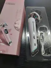 Máquina de mesoterapia para el cuidado de la piel, masajeador facial LED, eliminador de arrugas de iones, dispositivo de cuidado de la cara para Esencia de maquillaje, removedor de espinillas