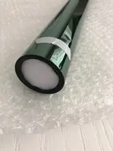 1 Uds 50*300cm 2 ply luz verde tinte de ventanilla película solar para coche casa edificio lado parabrisas vidrio de Auto protección Solar