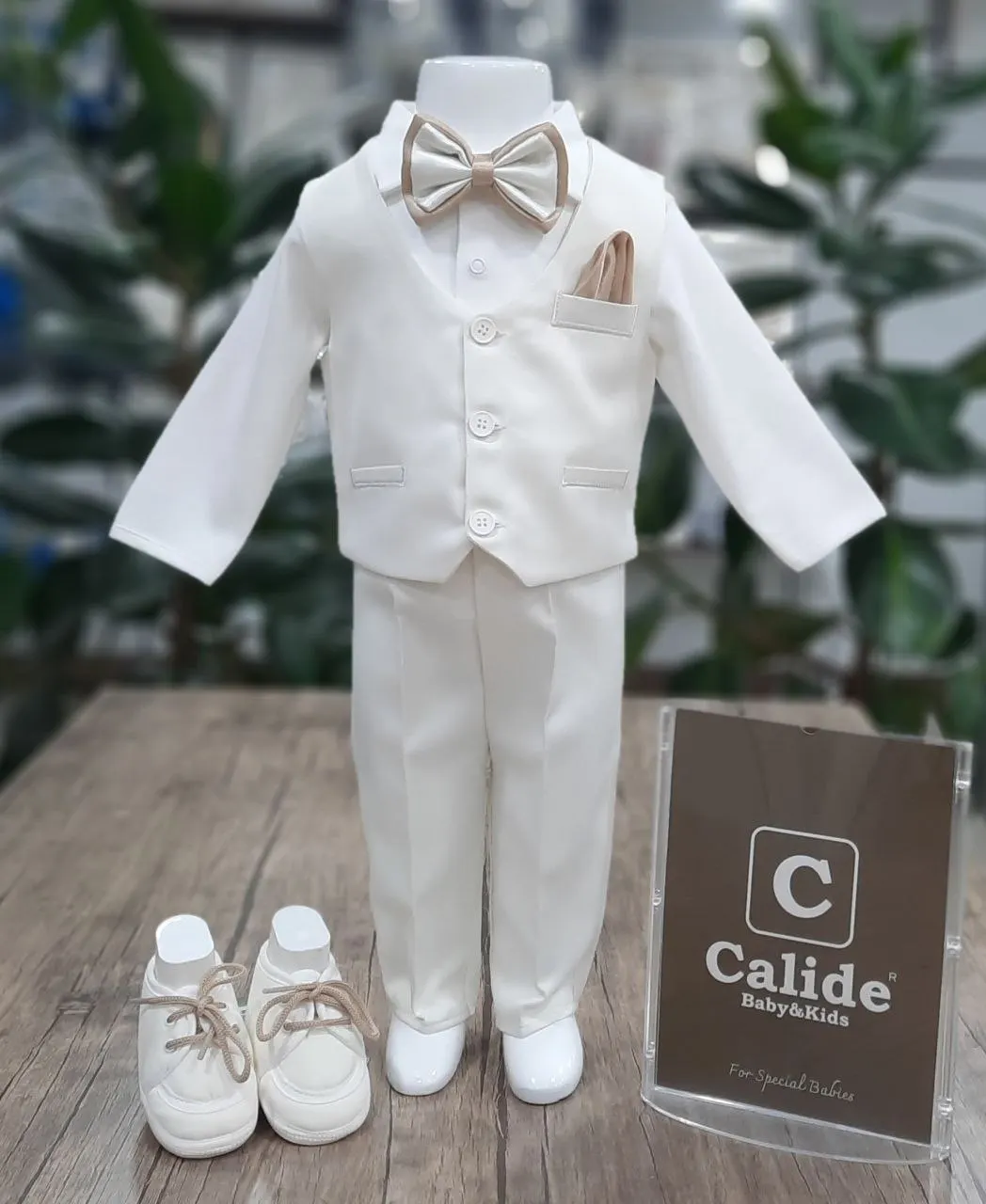 Baby Boys Clothing Newborn Wedding Marriage Costum Suit Tuxedo Baptism Set Shirt Vest Bow Tie Shoes 7 Piece 3 - 6 Months 62 cm
Baby Boys Clothing Newborn Wedding Marriage Costum Suit Tuxedo Baptism Set Shirt Vest Bow Tie Shoes 7 Piece 3 - 6 Months 62 cm