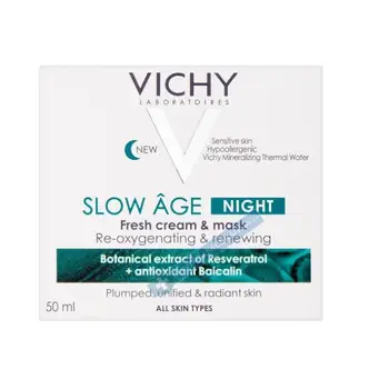 

Vichy Slow Age Night 50ml-Detox Effective Night Cream and Mask aging karşıti